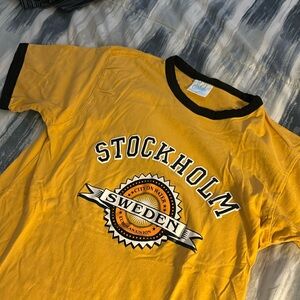 Stockholm Sweden ringer shirt
